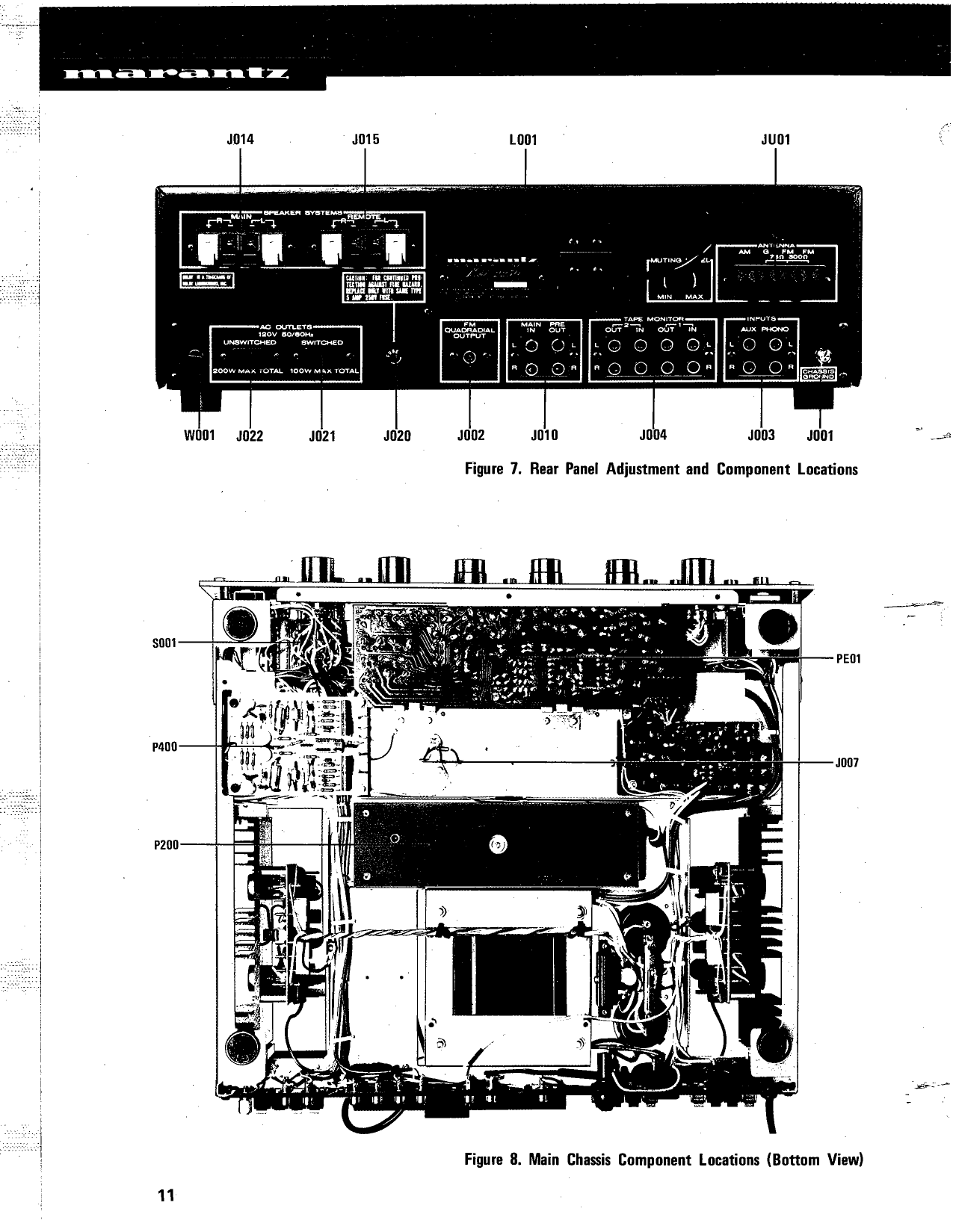 Marantz Model 2250 Stereophonic Receiver Service Manual (Pages: 42)