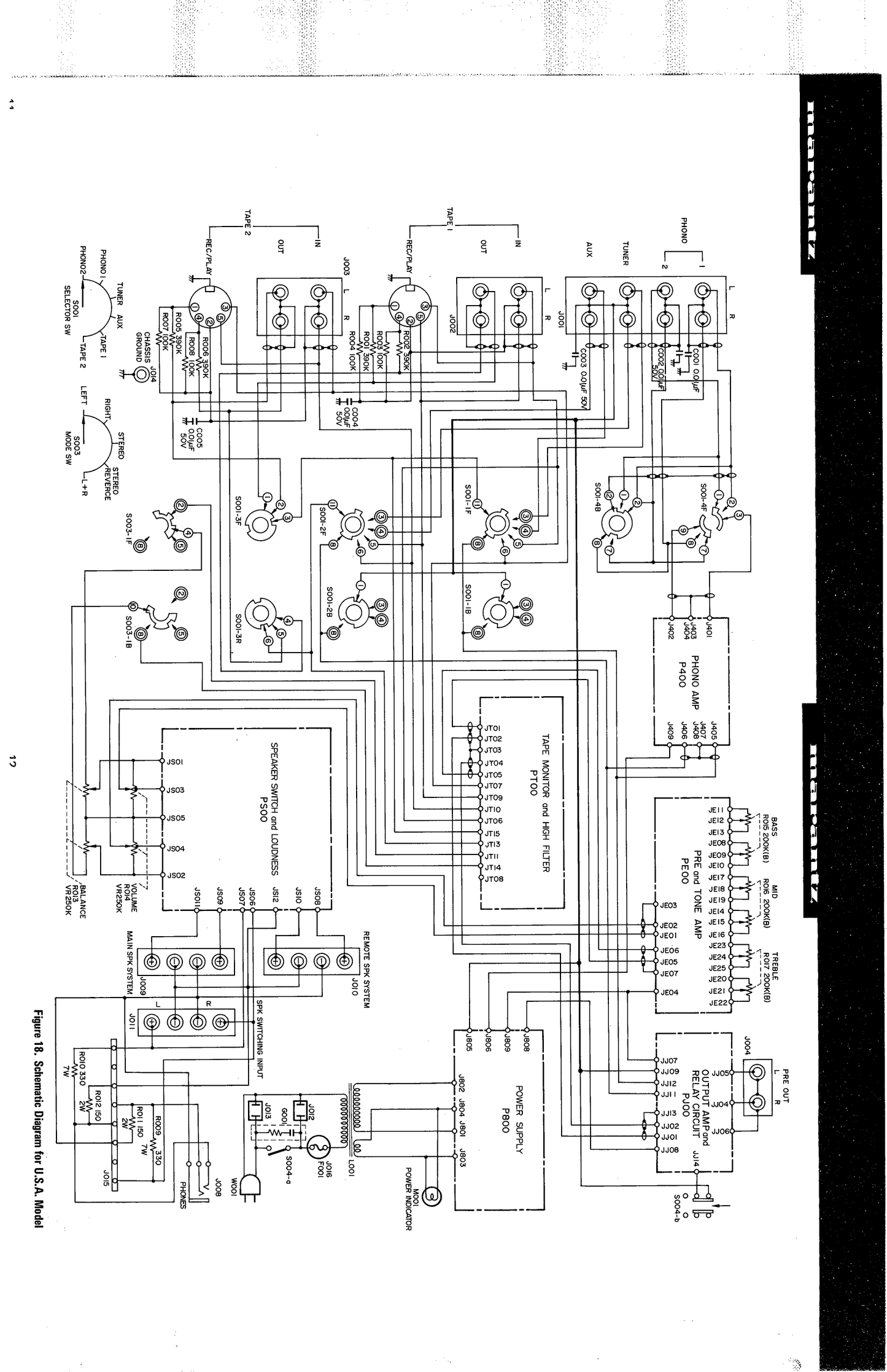Marantz Model 3200 Stereo Control Console Service Manual (Pages: 24)