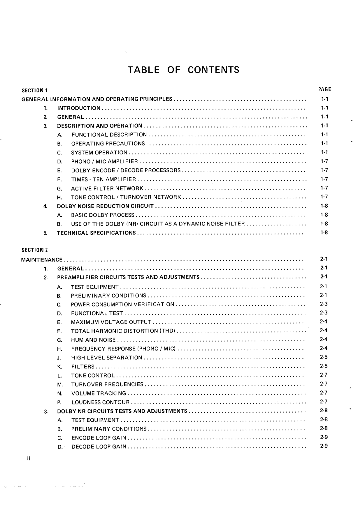 Marantz Model 3800 Stereo Control Console Service Manual (Pages: 49)