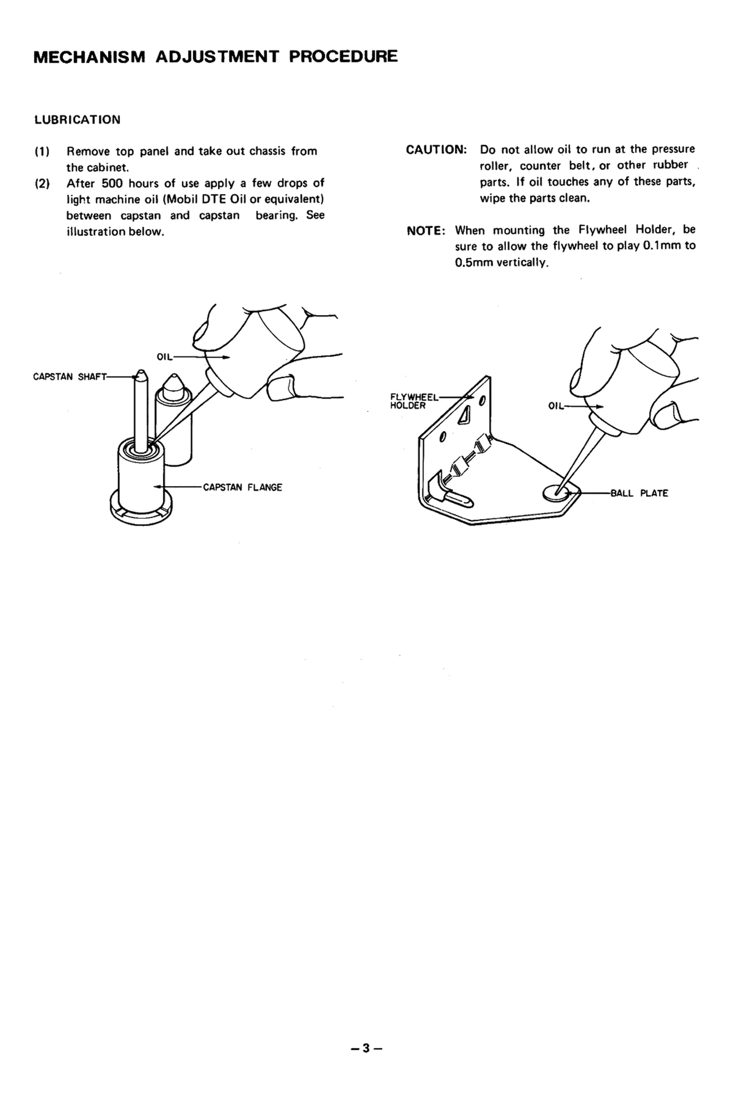 Nakamichi Model 500 Dual-Tracer Two Head Cassette System Service Manual (Pages: 28)