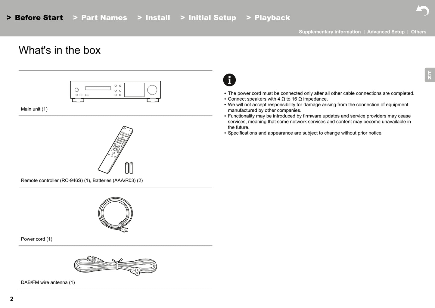 Pioneer NC-50 DAB Network CD Receiver Owner/ User Manual (Pages: 43)