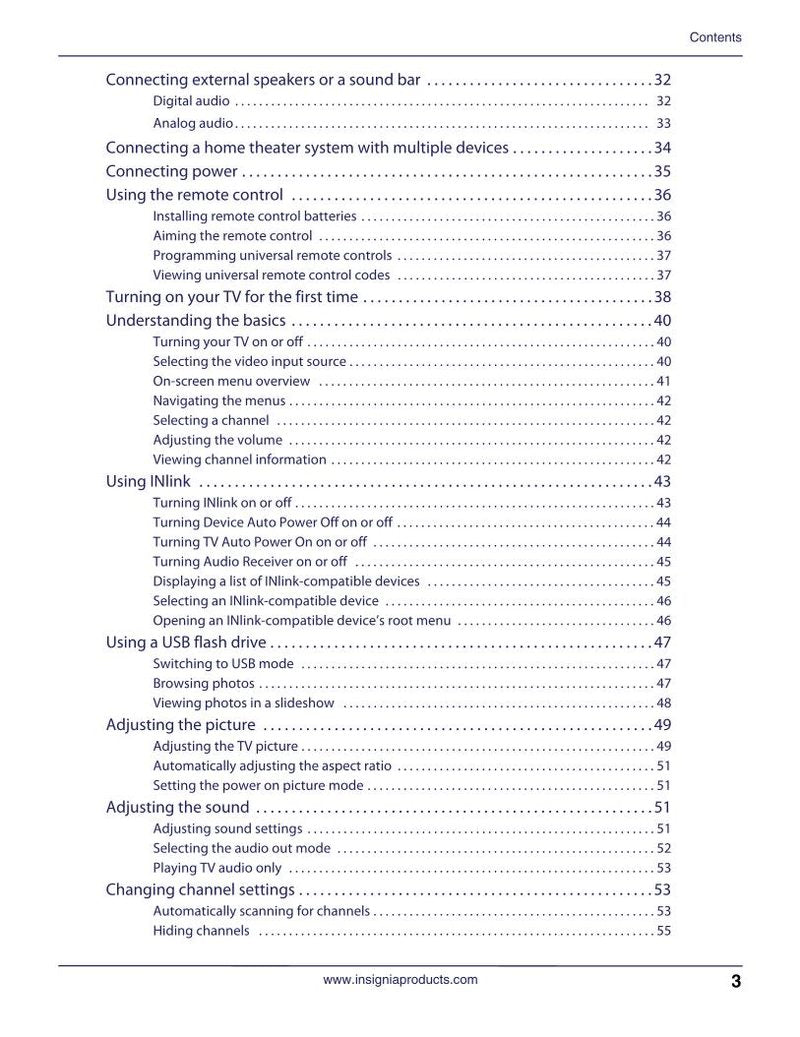 Insignia NS19D220NA16AOM TV Operating Manual