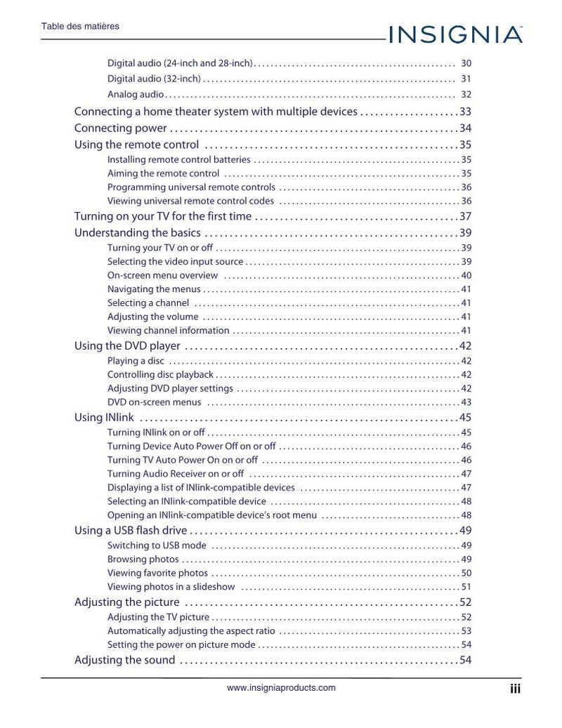 Insignia NS24DD220NA16OM TV Operating Manual