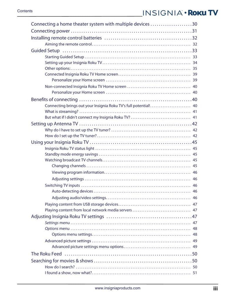 Insignia NS32DR420NA16 TV Operating Manual