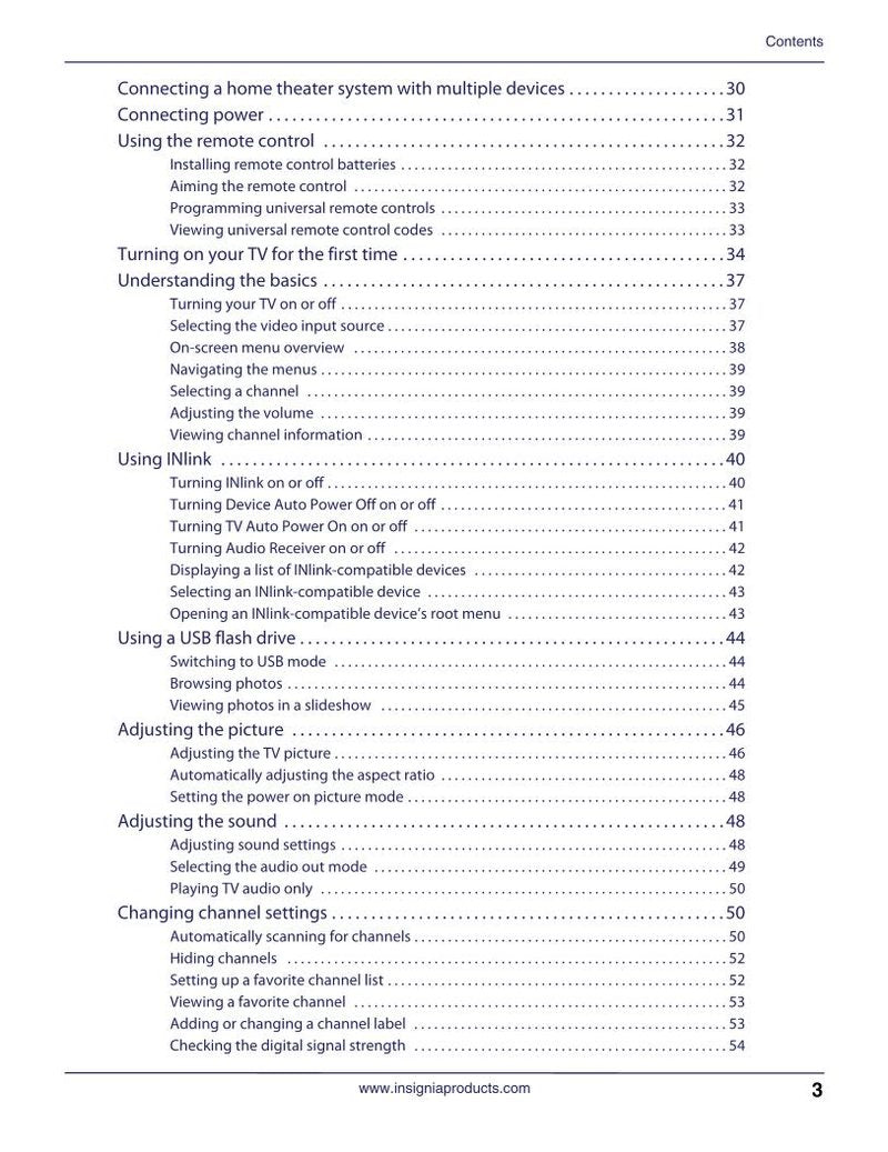 Insignia NS-39D310NA17 NS-50D510MX17 NS-50D510NA17 TV Operating Manual