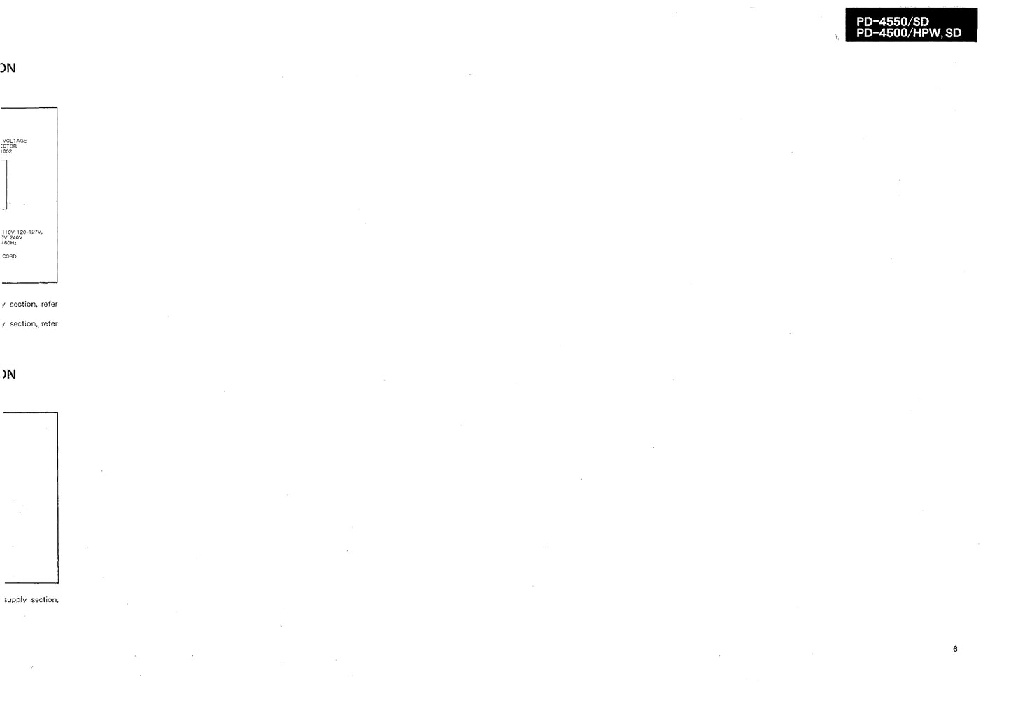 Pioneer PD-4500 & PD-4550 CD Player Service Manual (Pages: 124)