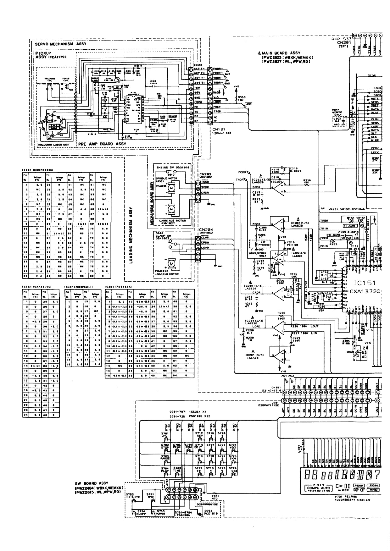 Pioneer PD-S503 CD Player Service Manual (Pages: 41)