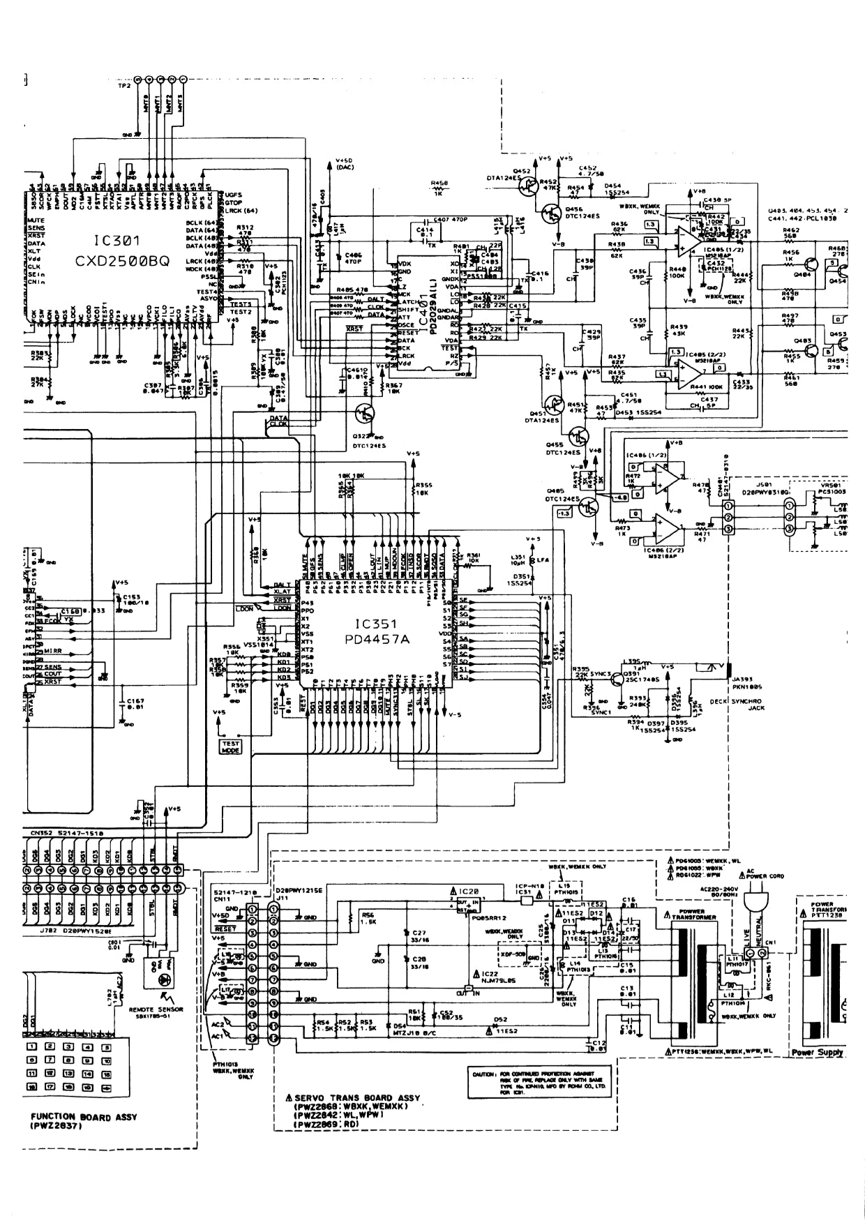 Pioneer PD-S503 CD Player Service Manual (Pages: 41)