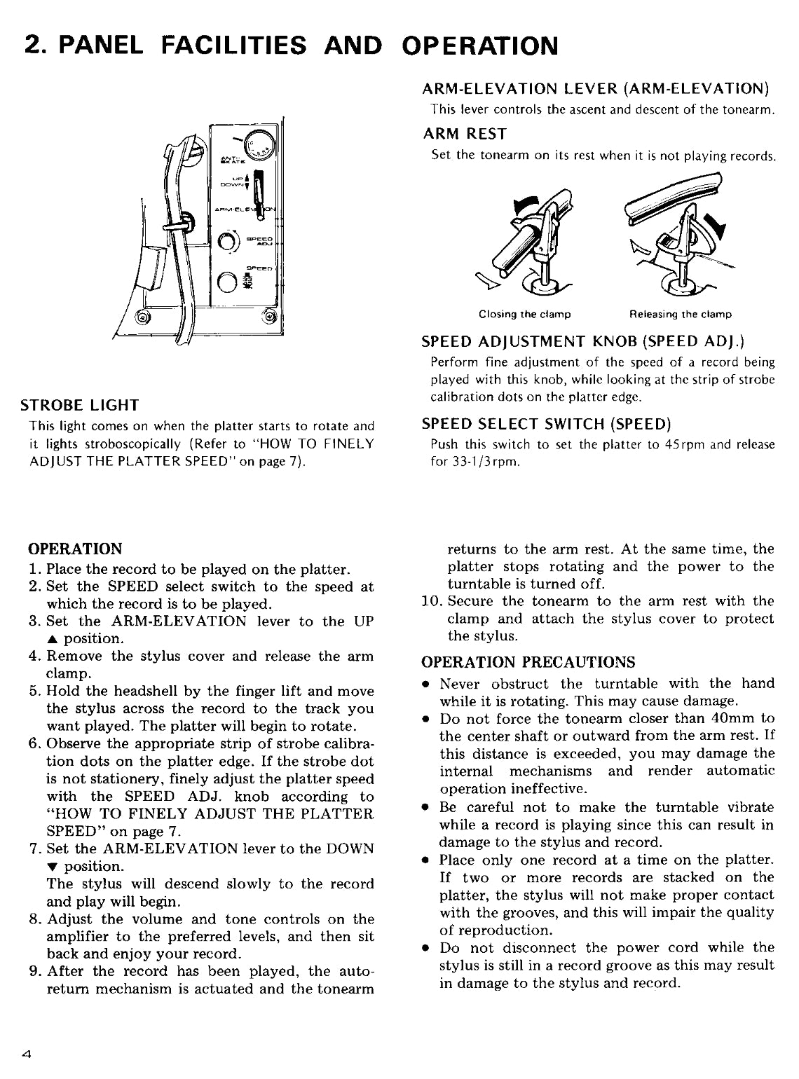 Pioneer PL-516 Turntable Service Manual (Pages: 26)
