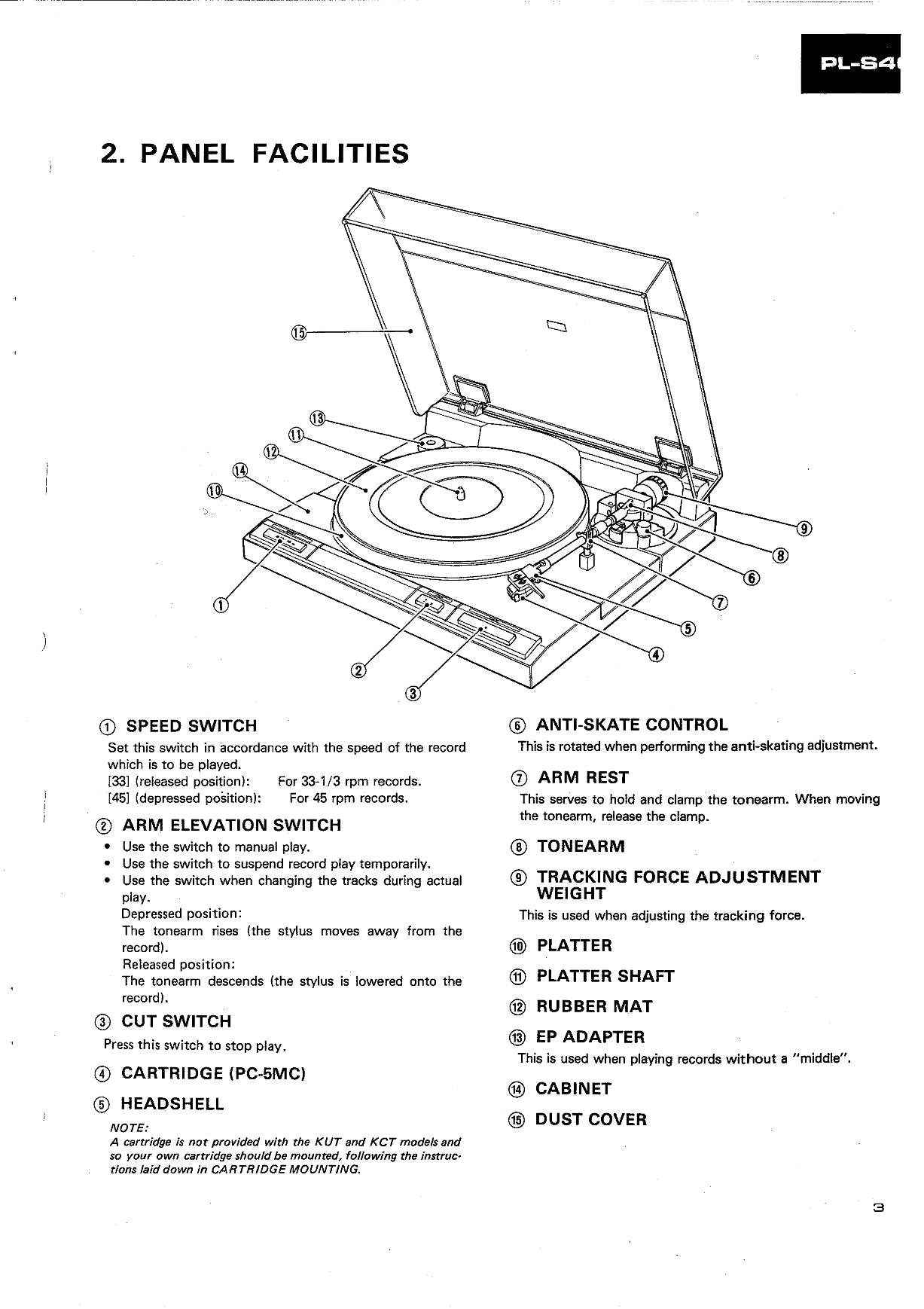 Pioneer PL-640 & PL-S40 Turntable Service Manual (Pages: 26)