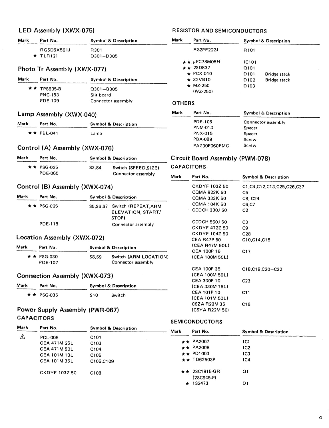 Pioneer PL-L1000A Turntable Service Manual (Pages: 20)