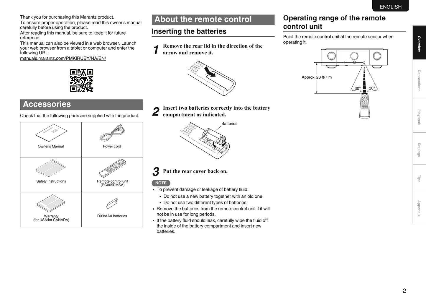 Marantz PM-KI Ruby Amplifier Owner/ User Manual (Pages: 32)