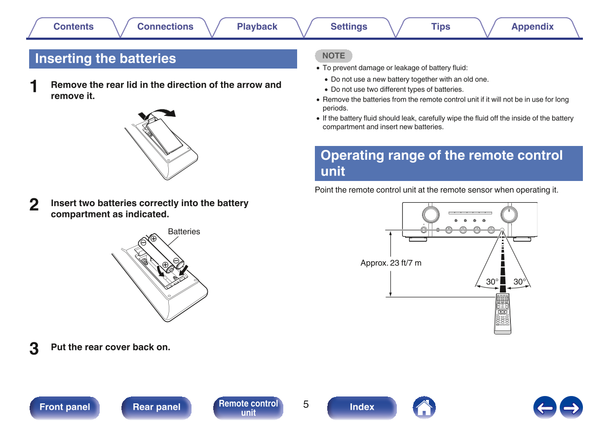 Marantz PM8006 Amplifier Owner/ User Manual (Pages: 44)