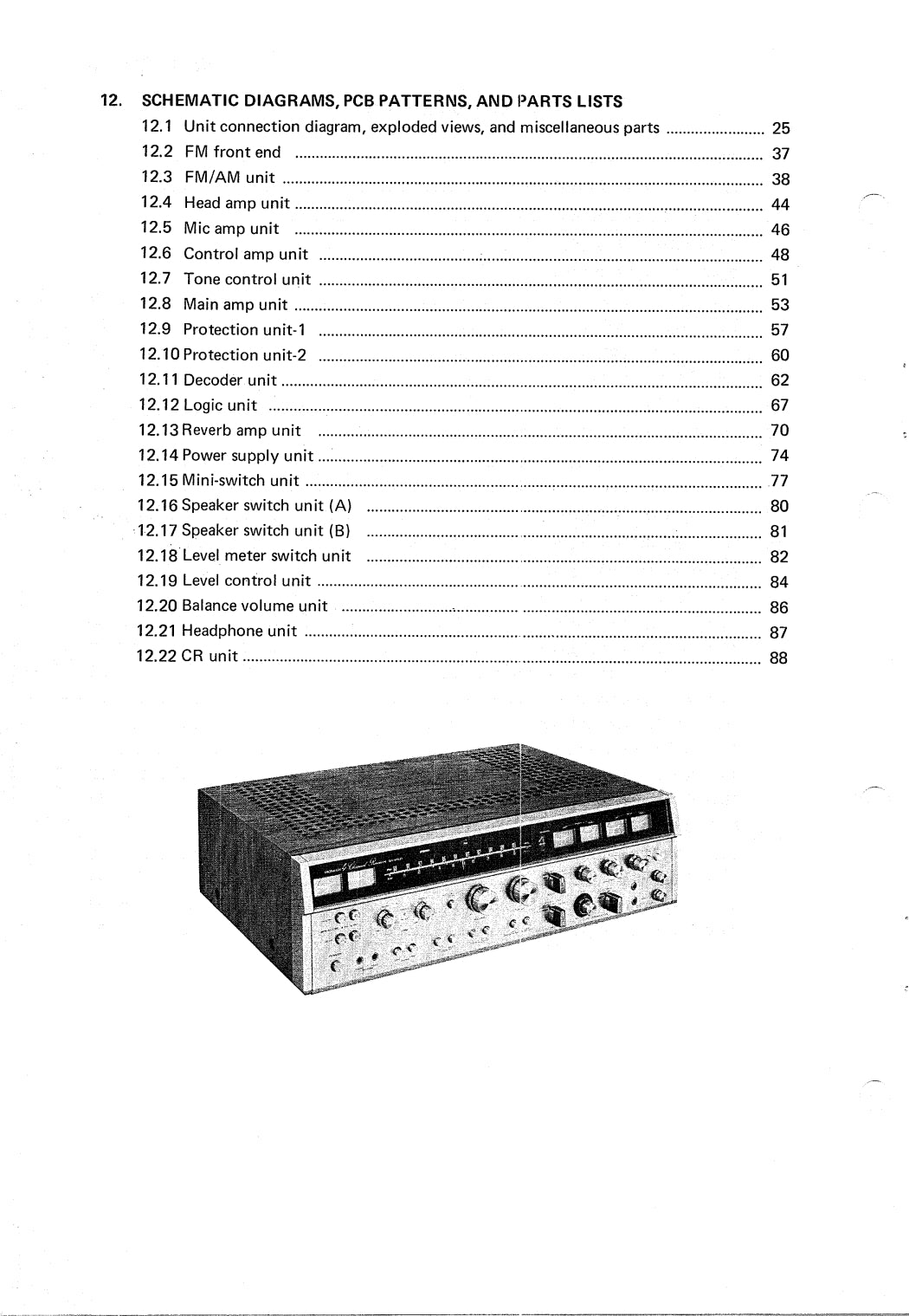Pioneer QX-9900 Four-Channel Receiver Service Manual (Pages: 92)