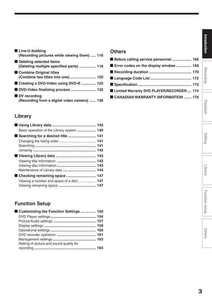 Toshiba RDXS52OM DVD Player Operating Manual