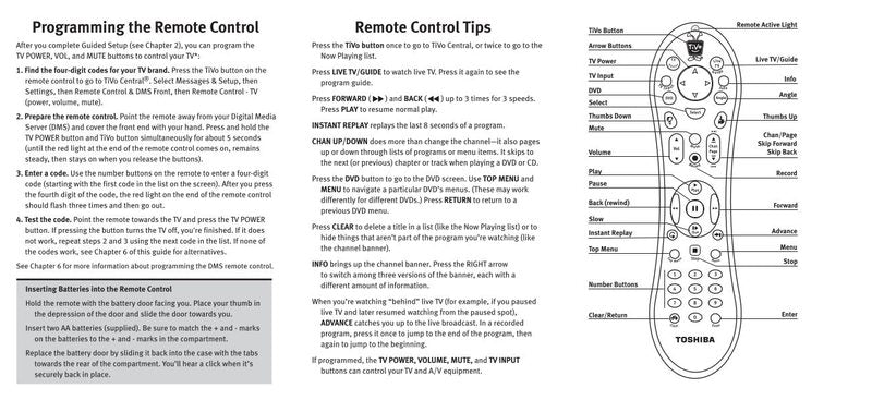 Toshiba RSTX20 RSTX60 Consumer Electronics Operating Manual