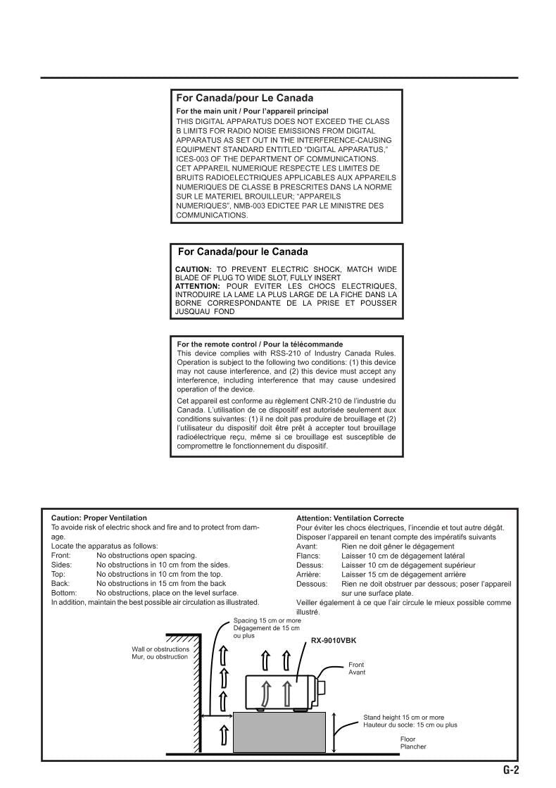 JVC RX9010VBK Audio/Video Receiver Operating Manual