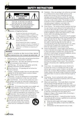 Yamaha RXV1200 Audio/Video Receiver Operating Manual