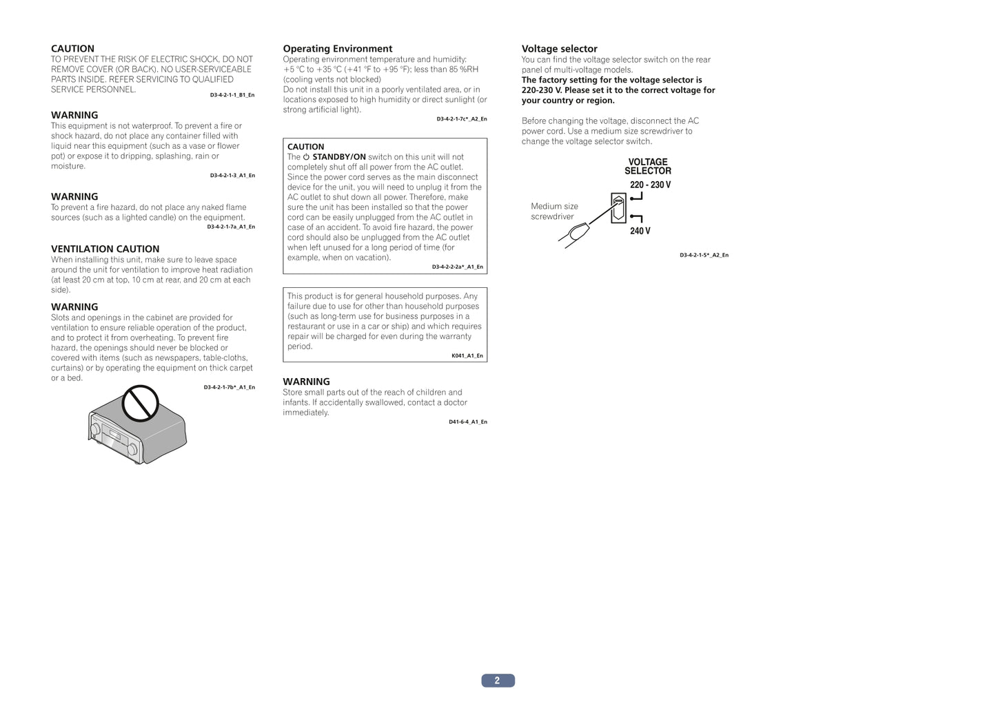 Pioneer SC-1224-K Receiver Owner/ User Manual (Pages: 123)