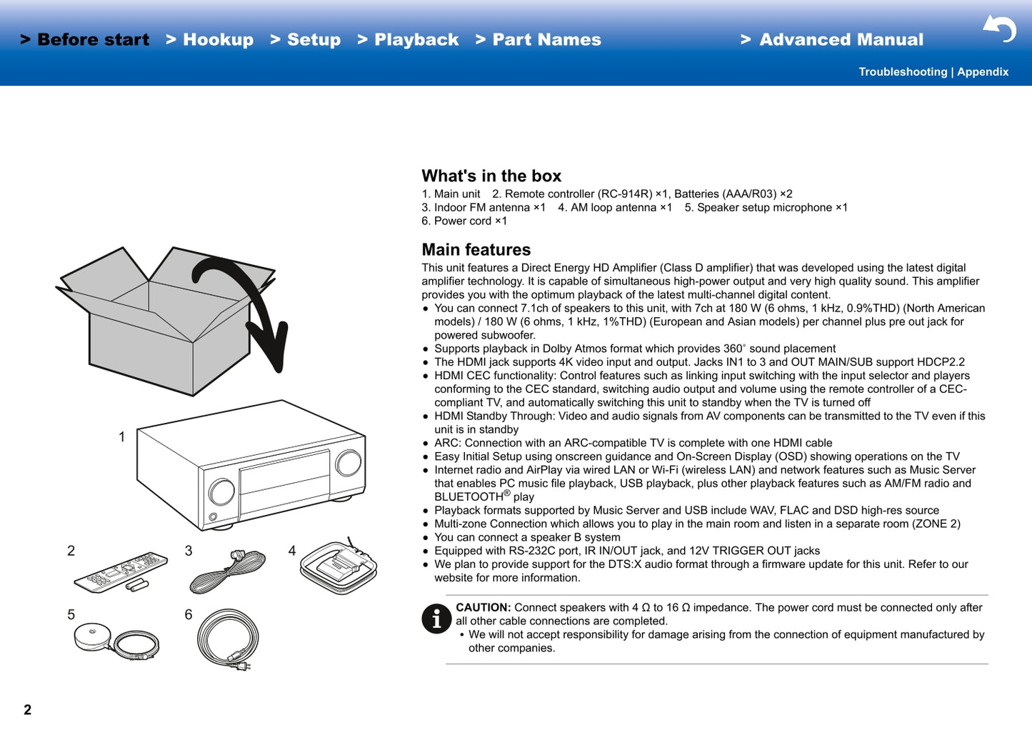 Pioneer SC-LX501 Receiver Owner/ User Manual (Advanced) (Pages: 99)