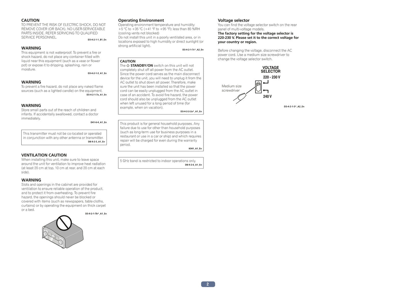 Pioneer SC-LX59 Receiver Owner/ User Manual (Pages: 146)