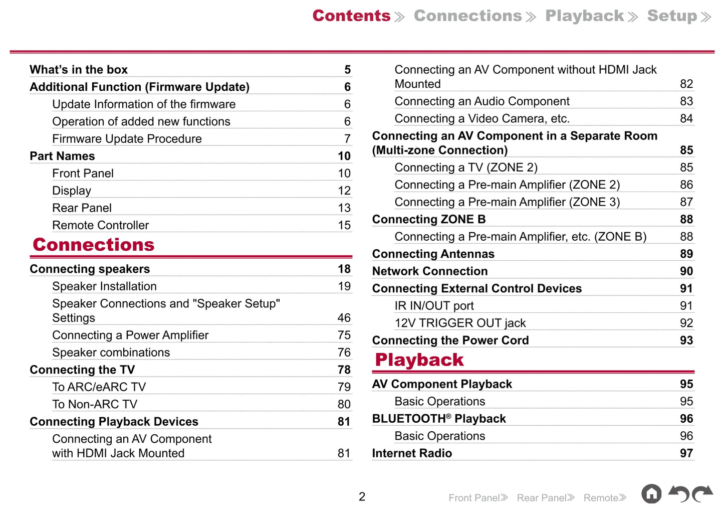 Pioneer SC-LX704 Receiver Owner/ User Manual (Pages: 223)
