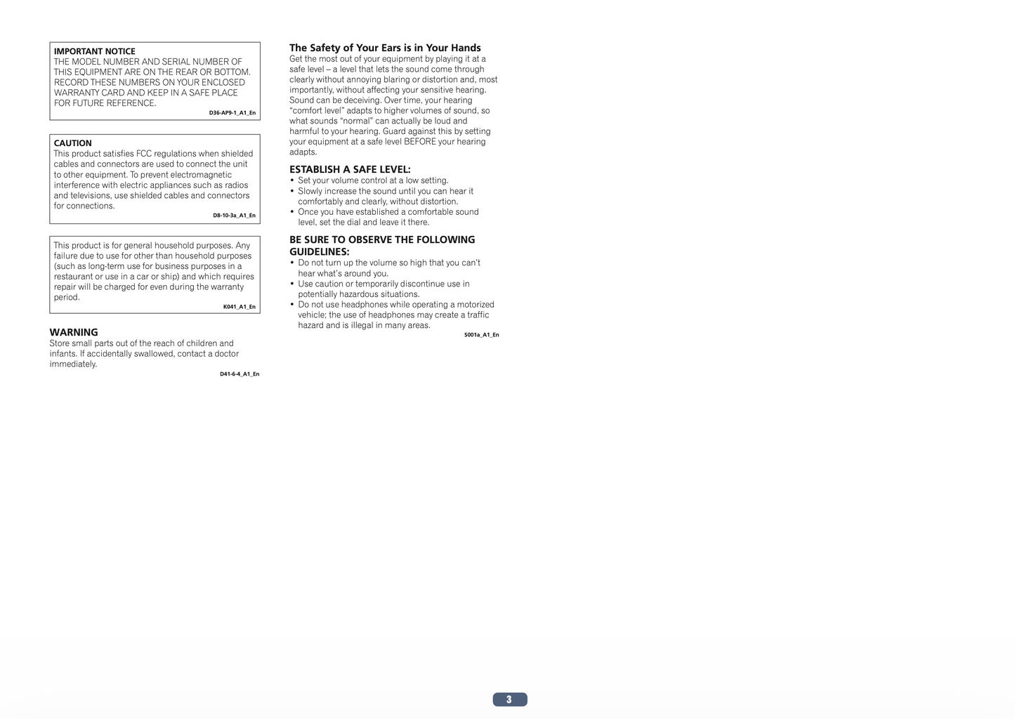 Pioneer VSX-80 Audio/Video Receiver Operating Manual