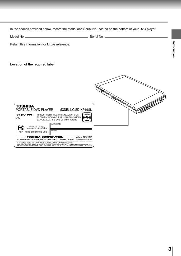 Toshiba SDKP19 SDKP19SN TV/DVD Combo Operating Manual