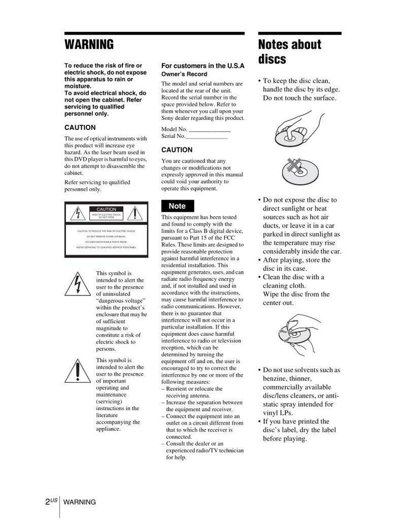 Sony SLVD380P Audio/Video Receiver Operating Manual