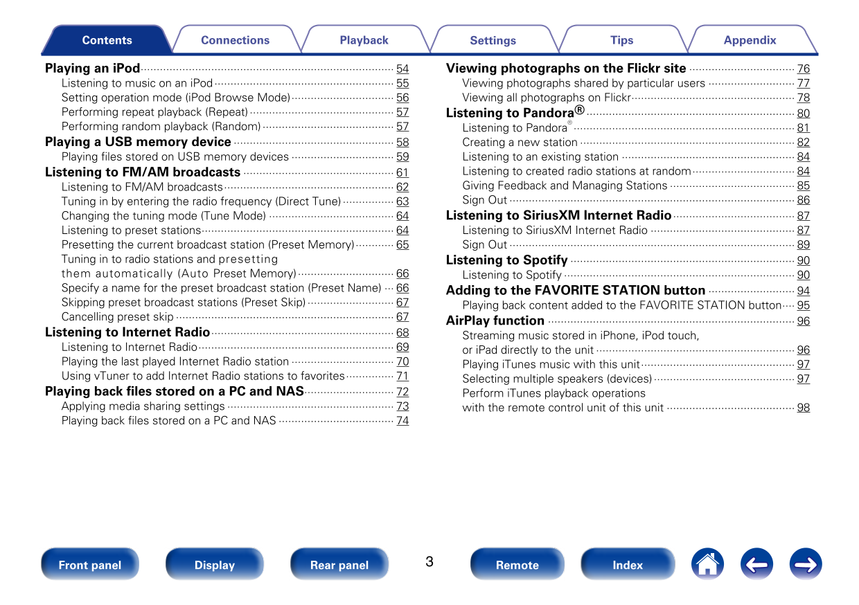 Marantz SR5008 AV Receiver Owner/ User Manual (Pages: 238)