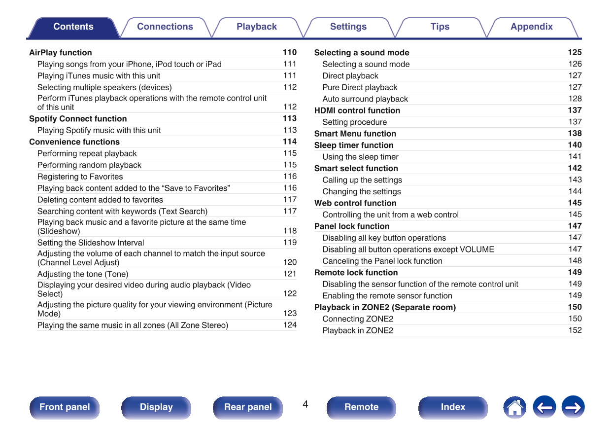 Marantz SR5010 AV Receiver Owner/ User Manual (Pages: 295)