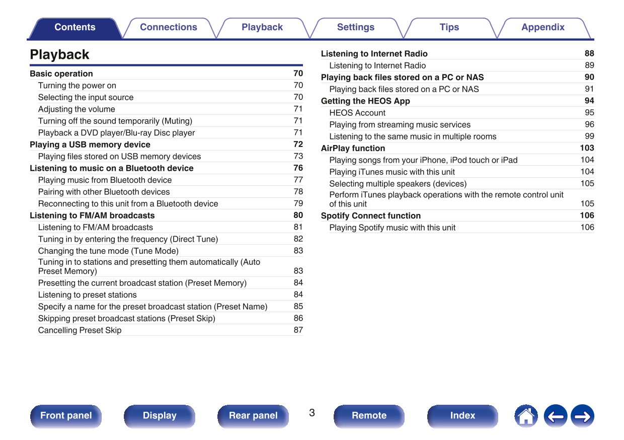 Marantz SR5012 AV Receiver Owner/ User Manual (Pages: 288)