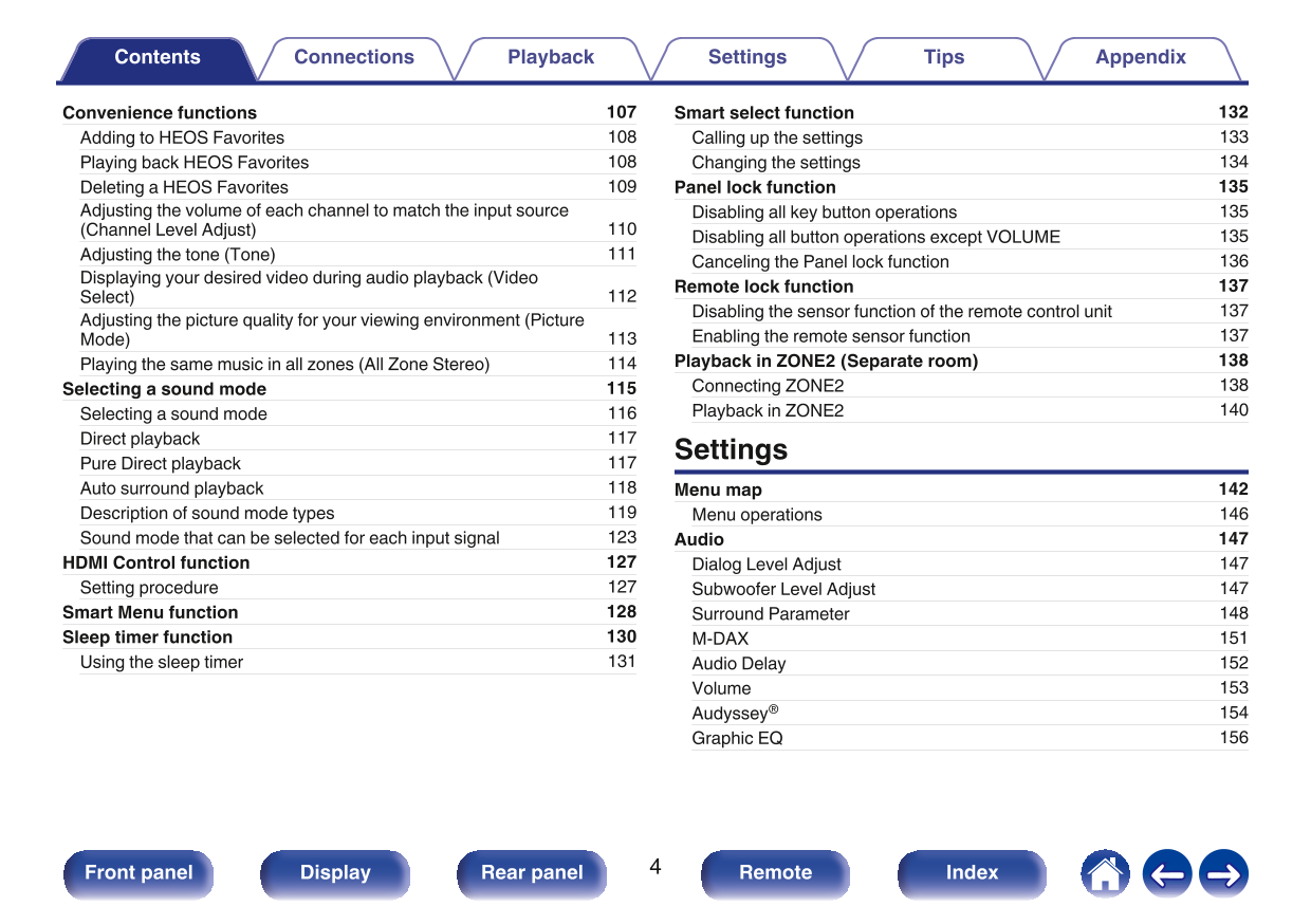Marantz SR5012 AV Receiver Owner/ User Manual (Pages: 288)