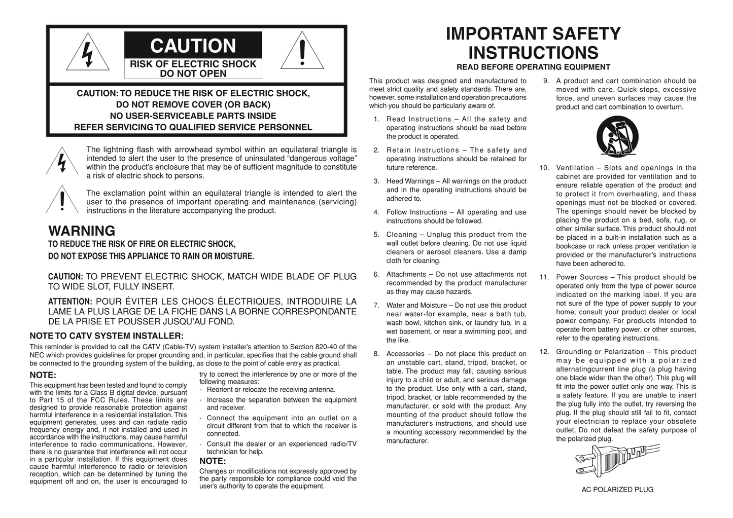 Marantz SR6001 AV Receiver Owner/ User Manual (Pages: 71)