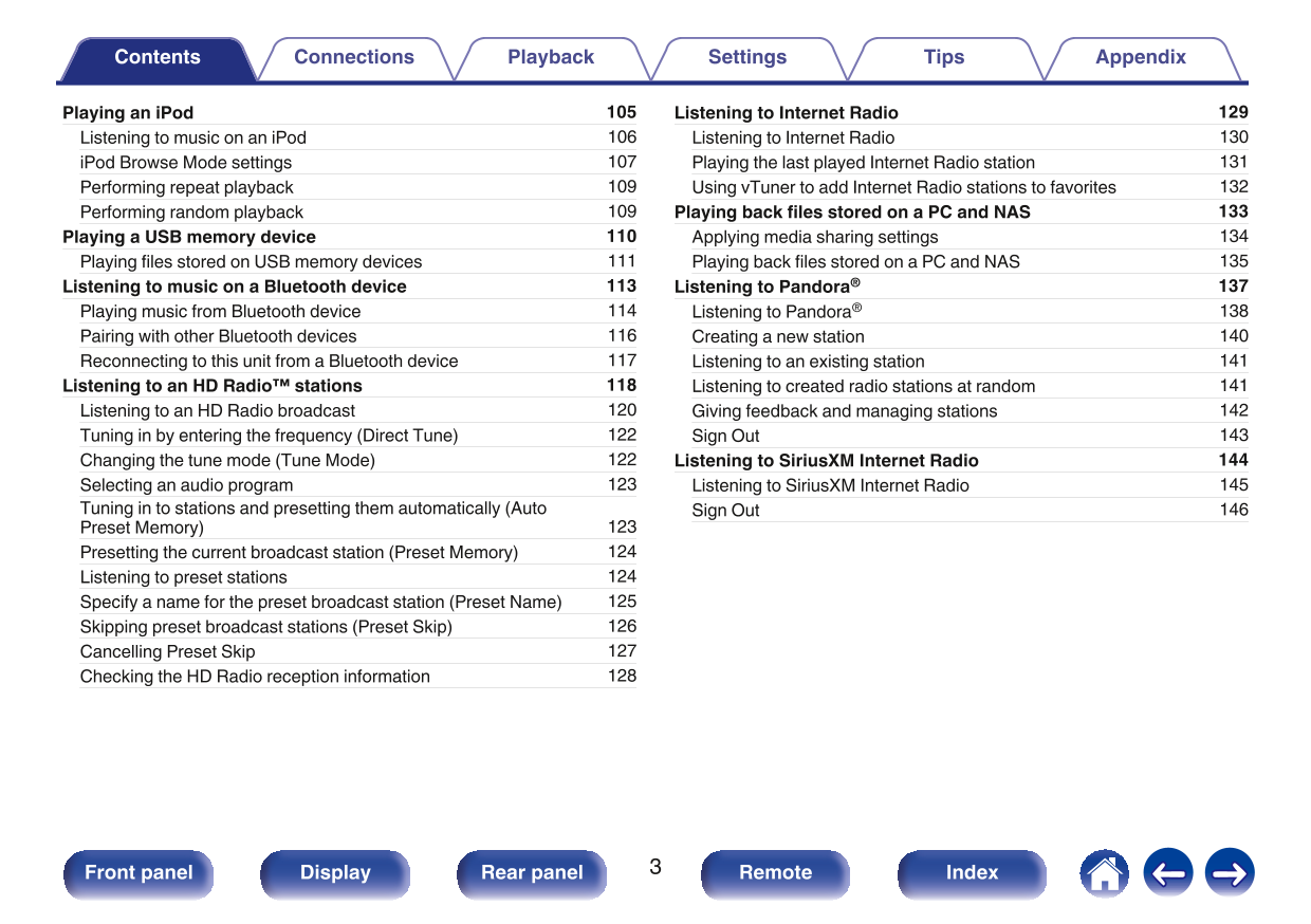 Marantz SR7010 AV Receiver Owner/ User Manual (Pages: 376)