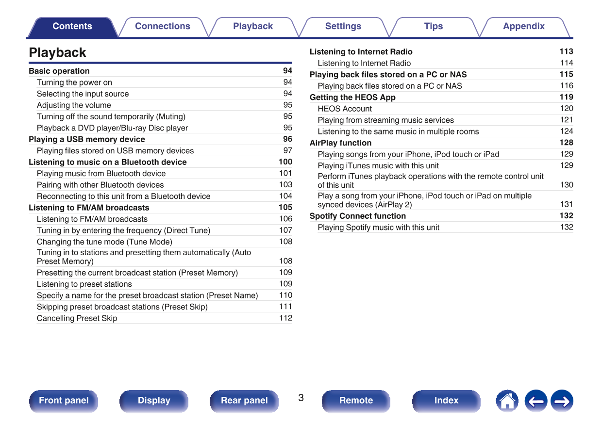 Marantz SR7013 AV Receiver Owner/ User Manual (Pages: 350)