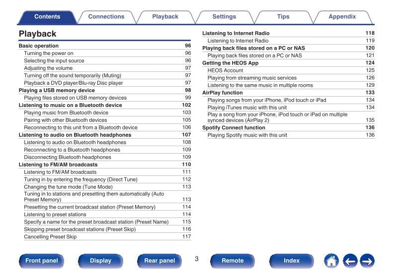 Marantz sr7015 Audio/Video Receiver Operating Manual