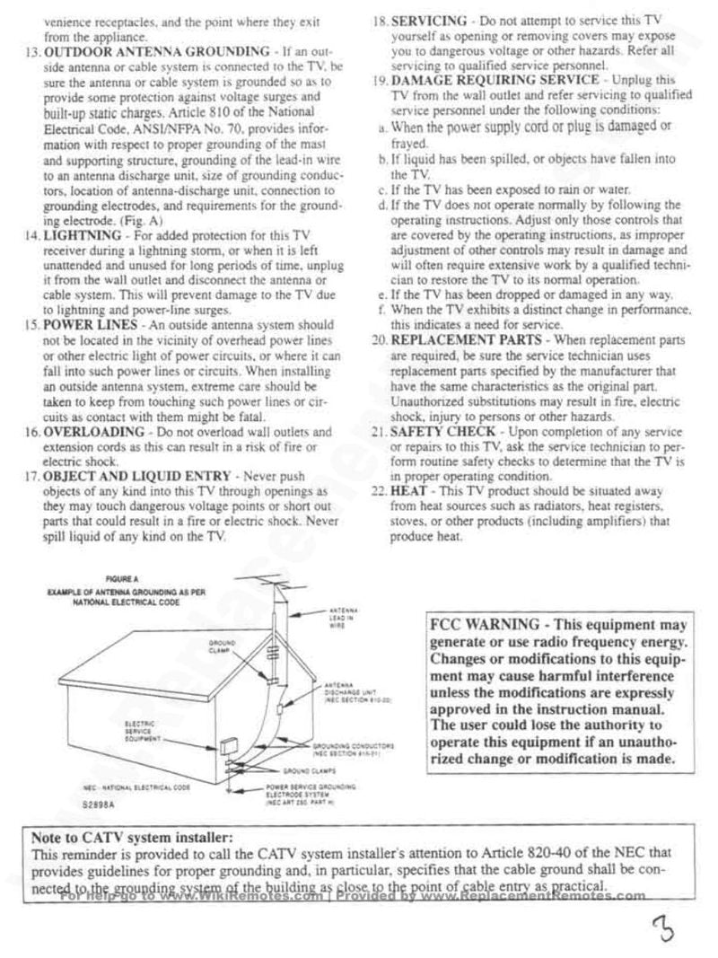 Funai ST414FG Consumer Electronics Operating Manual