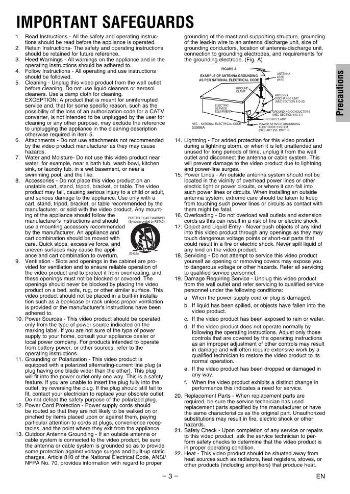 Funai SV2000 WV806 DVD Recorder (DVDR) Operating Manual