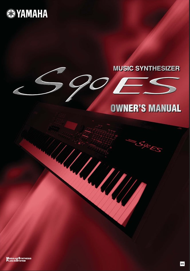 Yamaha S90ES Music Synthesizer Owner / User Manual (Pages: 204)
