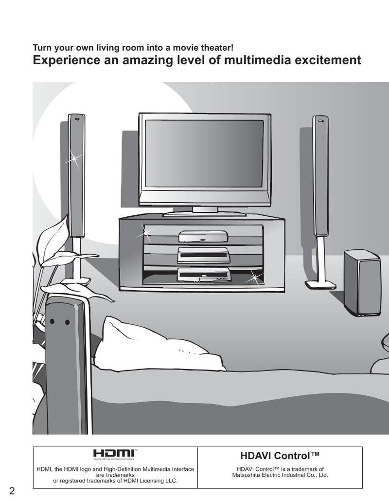 Panasonic TC23LX60OM TV Operating Manual