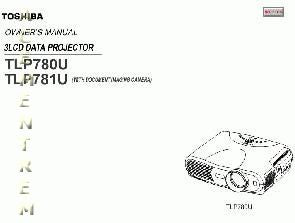 Toshiba TLP780 TLP780U TLP781 Consumer Electronics Operating Manual