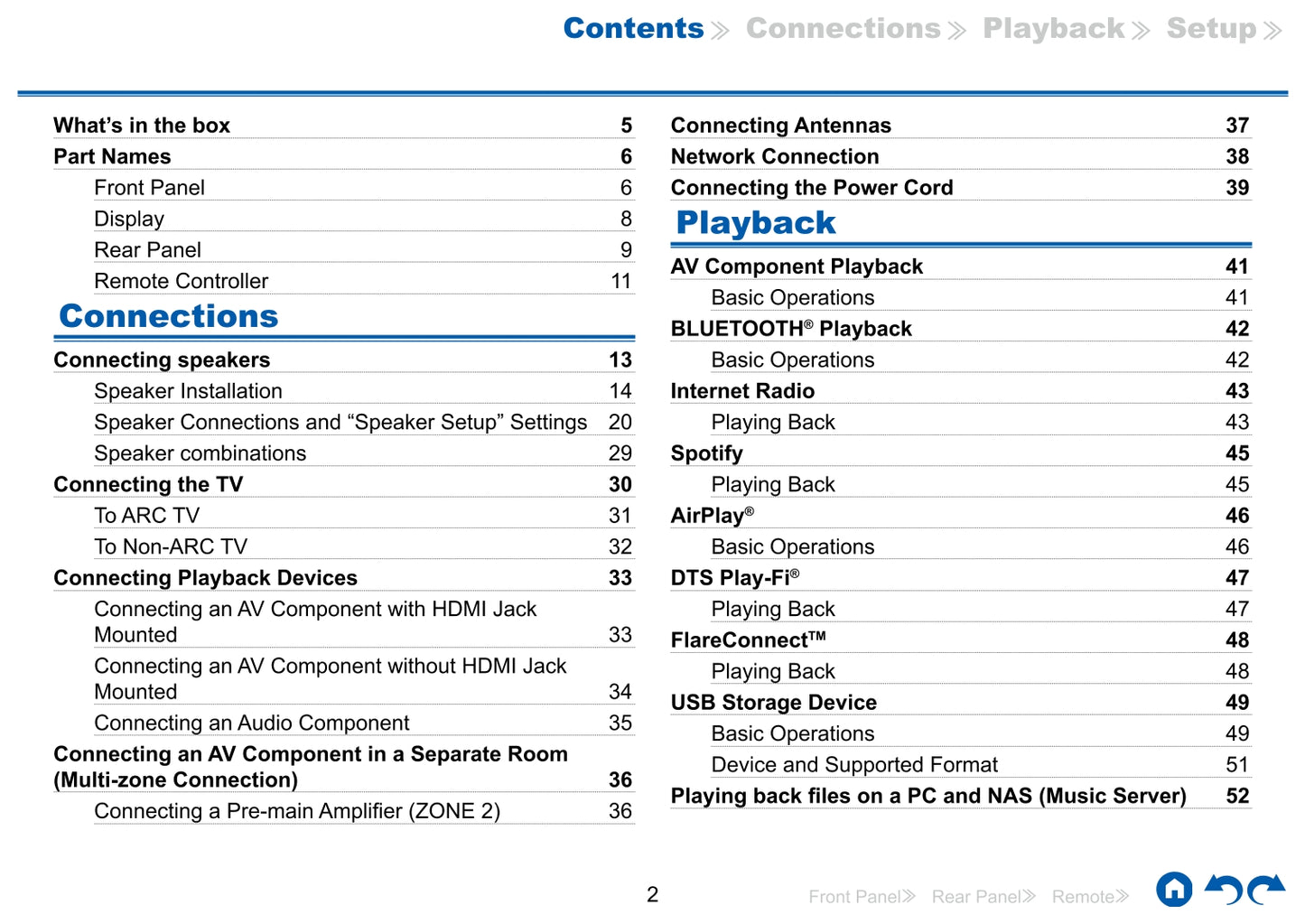 Onkyo TX-NR585 Audio Receiver Owner's/ User Manual (Pages: 128)