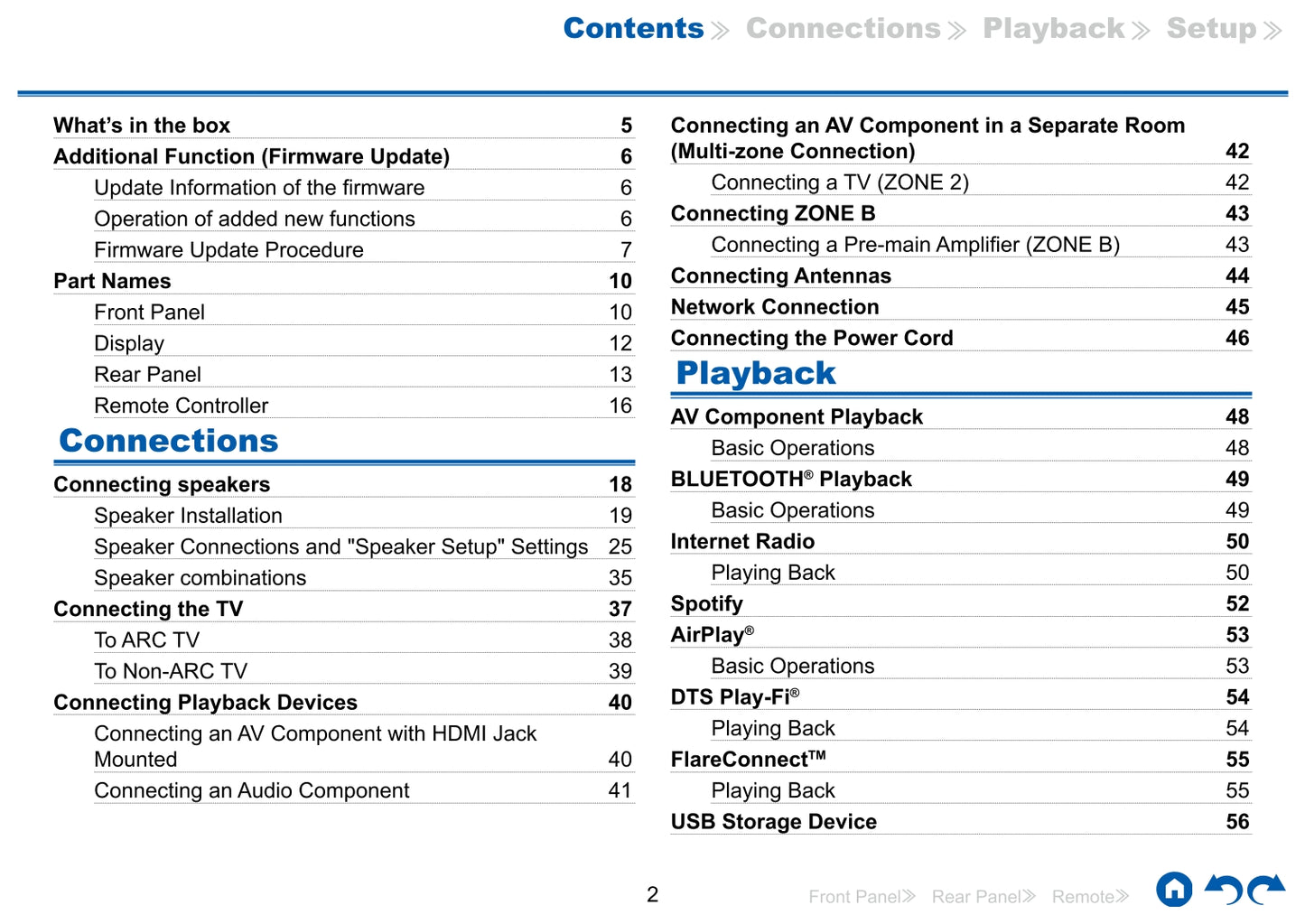 Onkyo TX-NR595 Audio Receiver Owner's/ User Manual (Pages: 148)