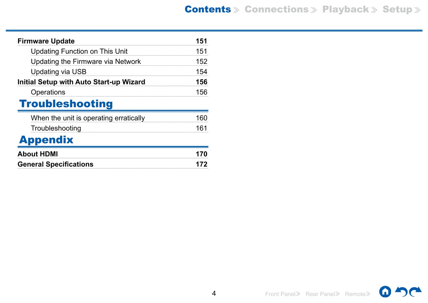 Onkyo TX-RZ830 Audio Receiver Owner's/ User Manual (Pages: 175)