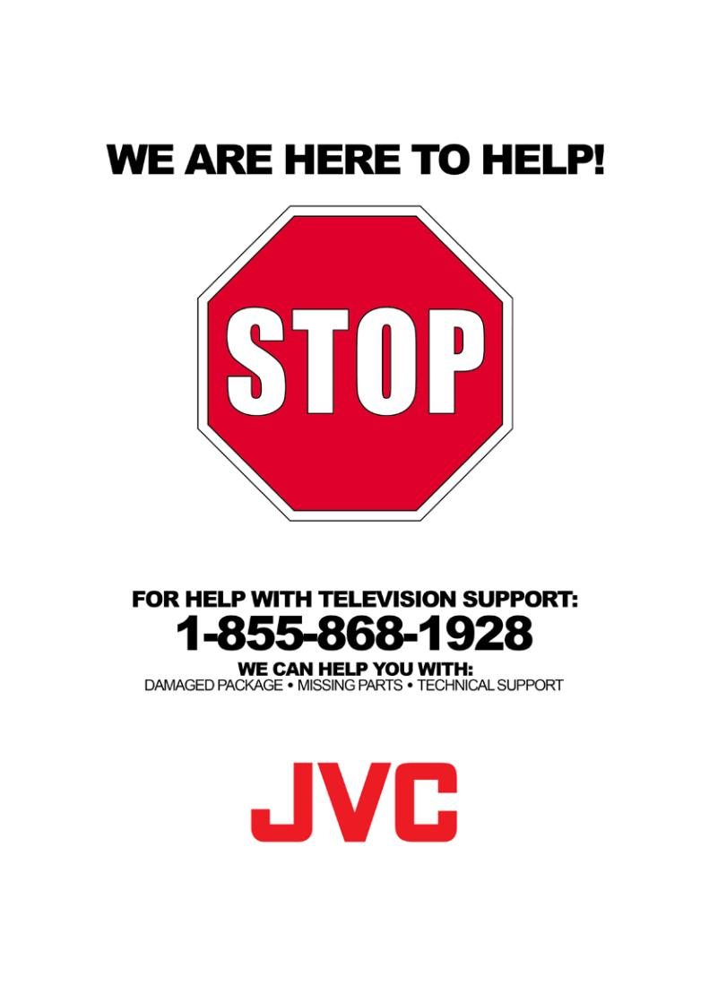 JVC EM32FL EM39FT EM55FT TV Operating Manual