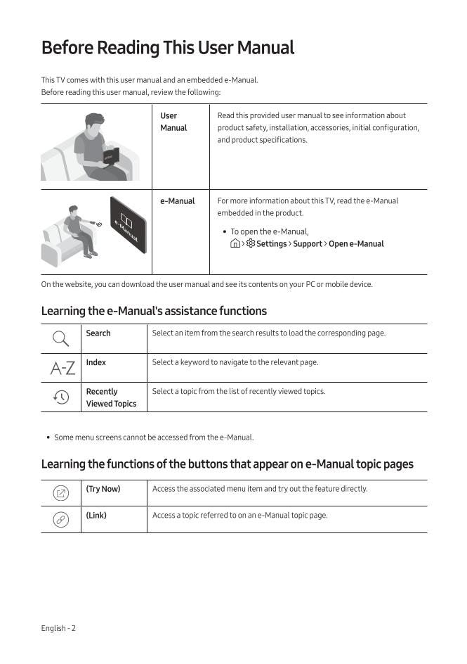 Samsung UN50MU6070FOM TV Operating Manual