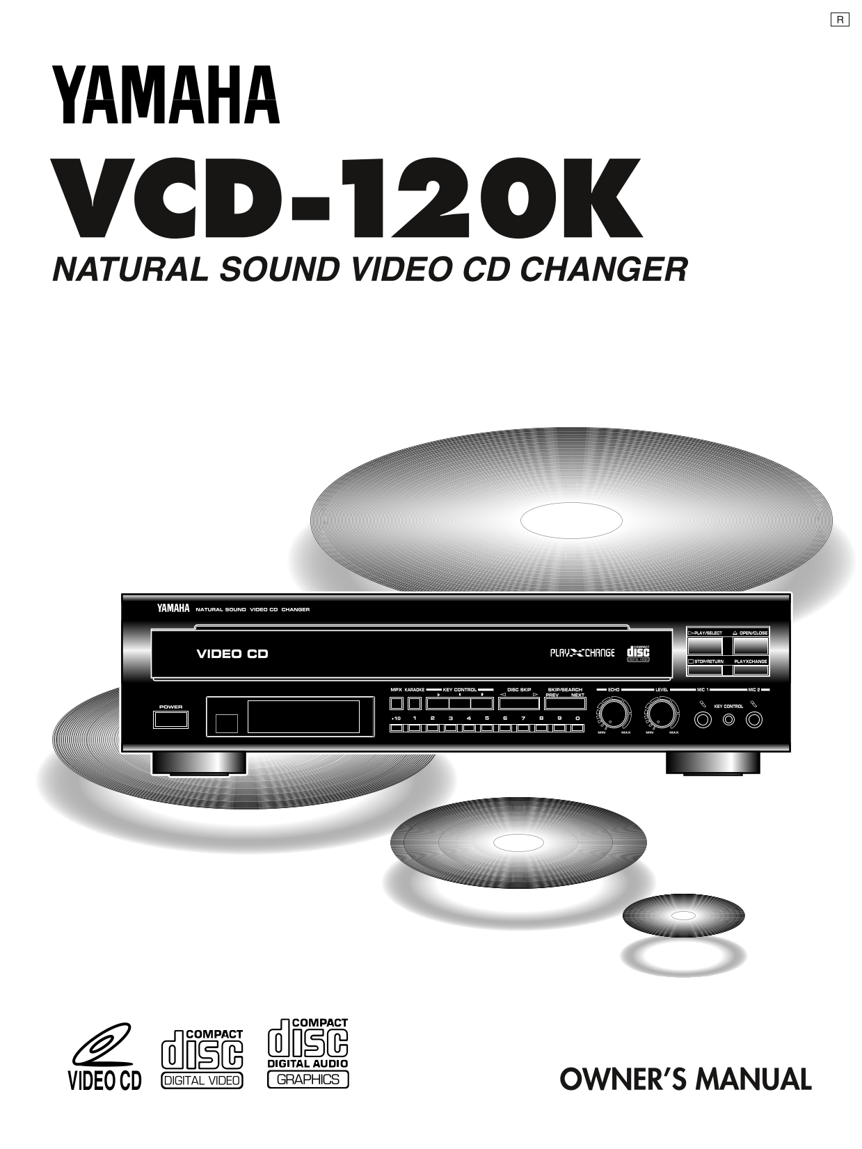 Yamaha VCD-120K CD Player Owner's/ User Manual (Pages: 23)