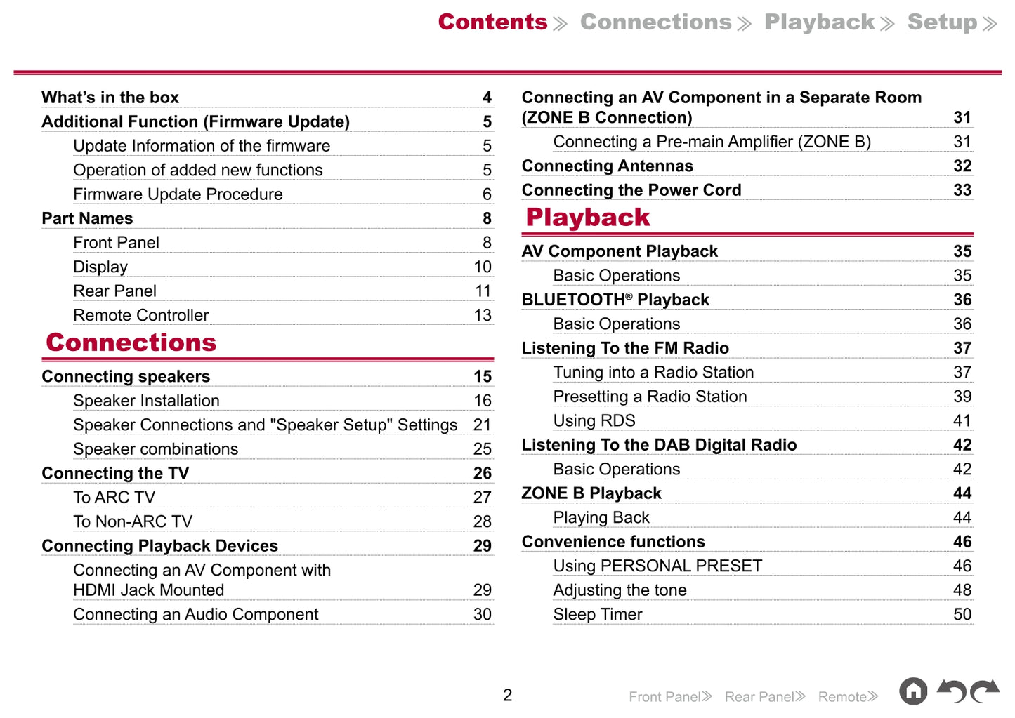 Pioneer VSX-534 D Receiver Owner/ User Manual (Pages: 101)