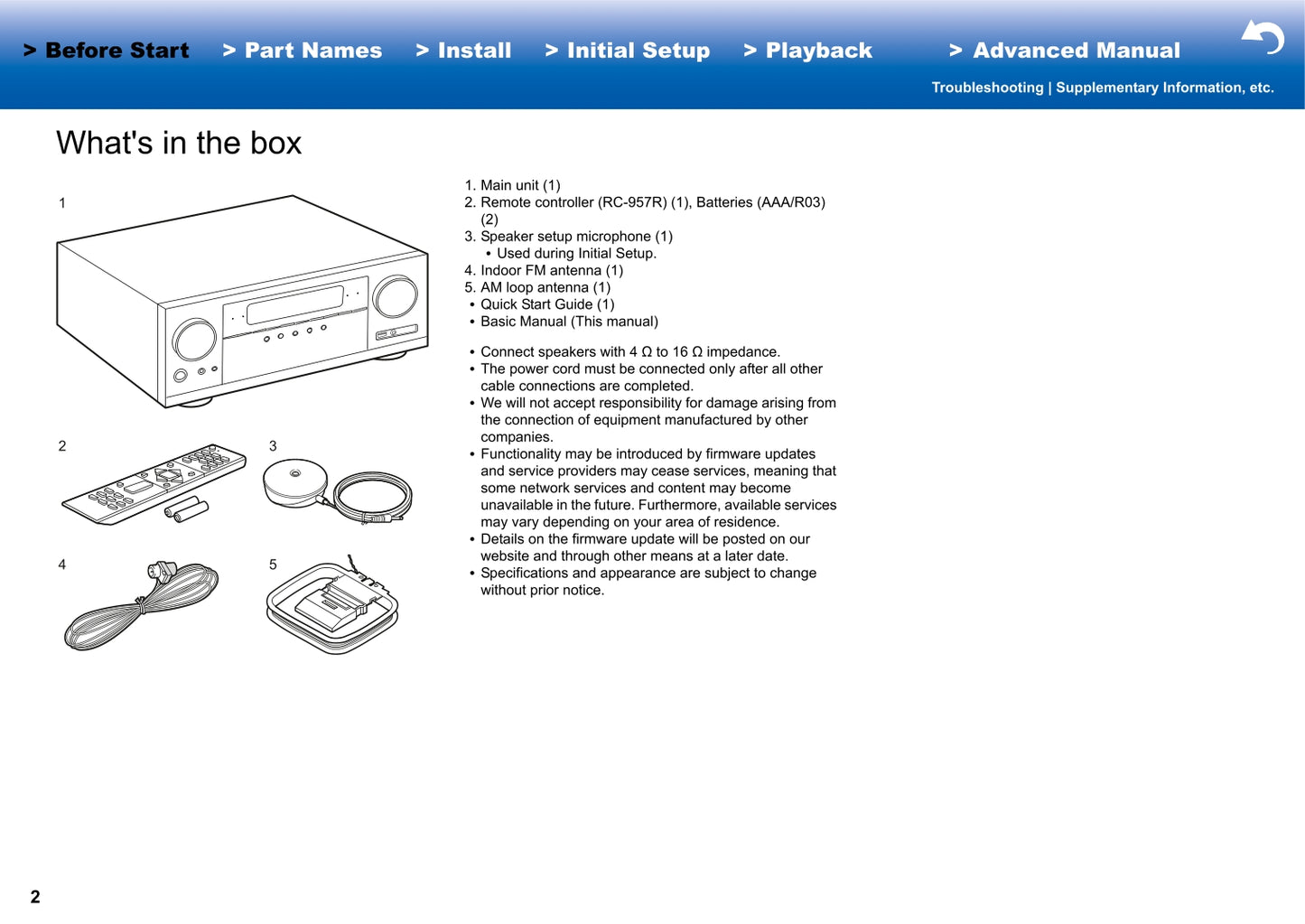 Pioneer VSX-932 Receiver Owner/ User Manual (Advanced) (Pages: 90)